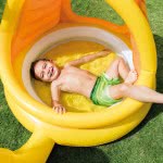INTEX Lazy Snail Shade Baby Pool 57124 6941057407661