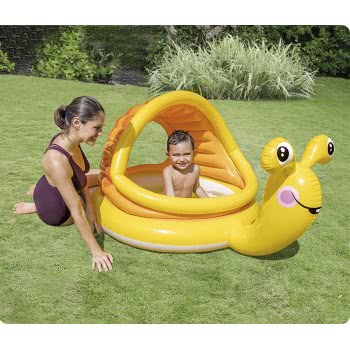 INTEX Lazy Snail Shade Baby Pool 57124 6941057407661