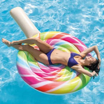 INTEX Φουσκωτό Στρώμα Γλυφιτζούρι Lollipop 58753 6941057407555