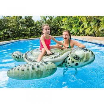 INTEX Realistic Sea Turtle Ride-On 57555 6941057402994