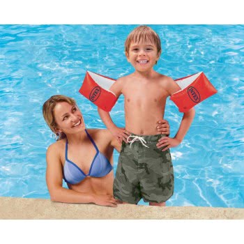 INTEX Μπρατσάκια Μεγάλα 30X15εκ Deluxe 58641 6941057409467
