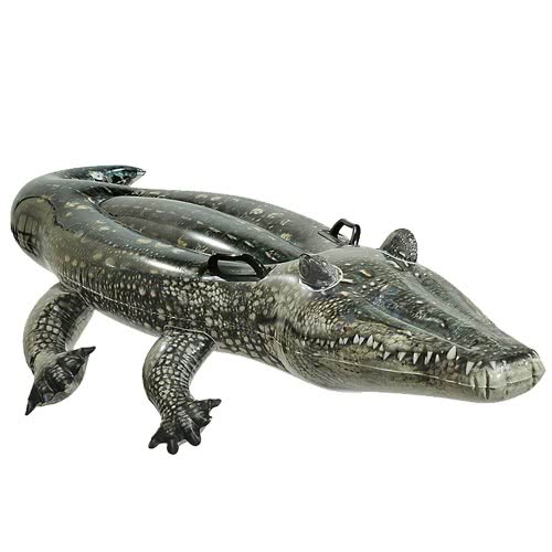 INTEX Realistic Gator Ride-On Inflatable 57551 6941057402987