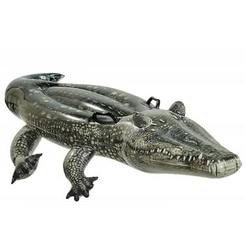 INTEX Realistic Gator Ride-On Inflatable 57551 6941057402987