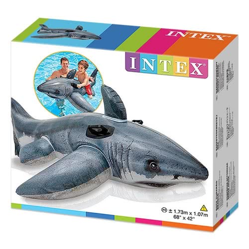 INTEX Φουσκωτό Great White Shark Ride-On 173X107εκ 57525 078257575251