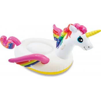 INTEX Inflatable Mat Ride On Unicorn, 201 X 140 X 97Cm 57561 6941057407456
