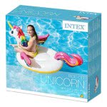 INTEX Inflatable Mat Ride On Unicorn, 201 X 140 X 97Cm 57561 6941057407456