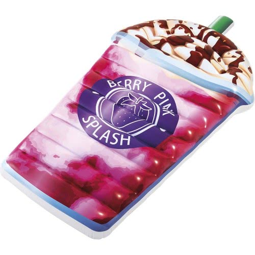 INTEX Inflatable Berry Pink Splash Milkshake Pool Float Lounger Beach Mattress 58777 6941057408620