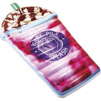 INTEX Inflatable Berry Pink Splash Milkshake Pool Float Lounger Beach Mattress 58777 6941057408620