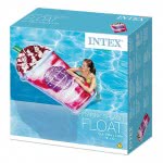 INTEX Inflatable Berry Pink Splash Milkshake Pool Float Lounger Beach Mattress 58777 6941057408620