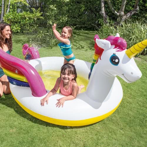 INTEX Πισίνα Μονόκερος Mystic Unicorn Spray Pool 57441 6941057407685