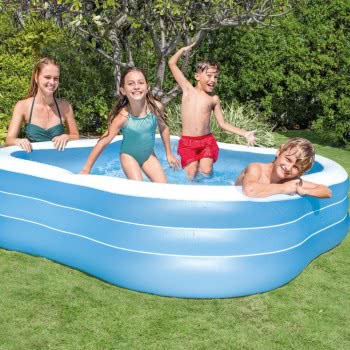 INTEX Πισίνα Beach Wave Swim Center Pool 229X229x56εκ 57495 6941057402574