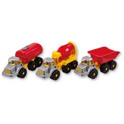 ANDRONI Giocattoli Smart Construction Trucks 36Cm - 3 Designs 6204-000T 8000796062048
