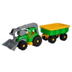 ANDRONI Giocattoli Power Worker Traktor With Loader, Digger And Trailer - 2 Colours 6983-0000 8000796069832