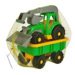 ANDRONI Giocattoli Power Worker Traktor With Loader, Digger And Trailer - 2 Colours 6983-0000 8000796069832