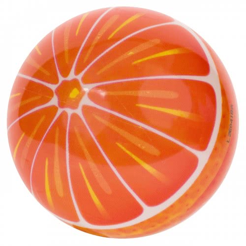 star Plastic Ball Fruits(Watermelon, Orange, Lemon, Pineapple), 11Cm - 4 Designs 11/2942 5202522129428