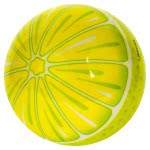 star Plastic Ball Fruits(Watermelon, Orange, Lemon, Pineapple), 11Cm - 4 Designs 11/2942 5202522129428