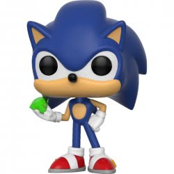 Funko Pop! Games: Sonic The Hedgehog - Sonic With Emerald N.284 Vinyl Figure 20147 889698201476