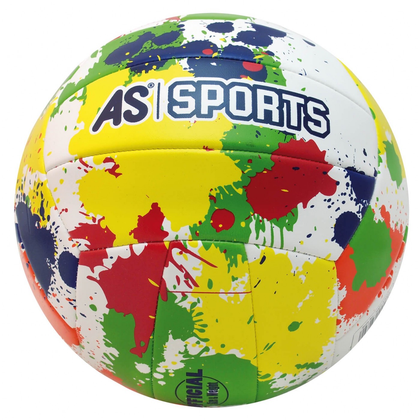 As company Volley Ball Leather Color Dots 51023 | Toys-shop.gr
