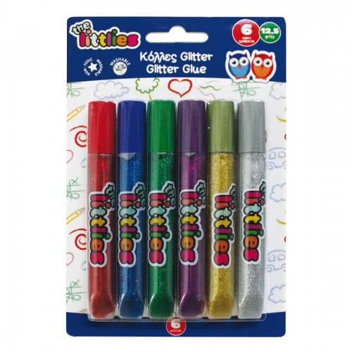 LUNA OFFICE LUNA The Littlies Κόλλα Glitter 12Γρ., 6 Χρώματα 646026 5205698237423