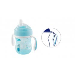 Chicco Transition Cup, Soft Silicone Glove, 4M+, 200Ml F04-06911-20-01 8058664081301