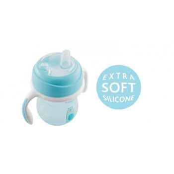Chicco Transition Cup, Soft Silicone Glove, 4M+, 200Ml F04-06911-20-01 8058664081301