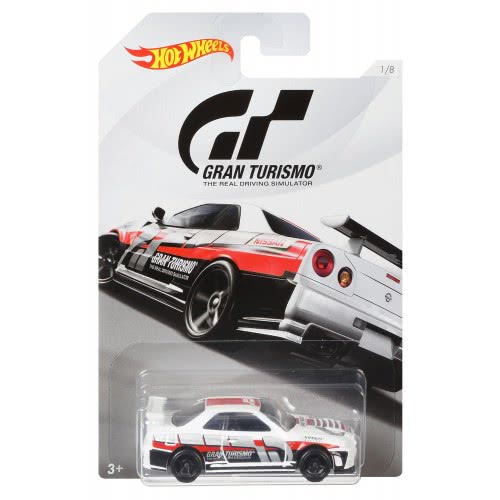 Mattel Hot Wheels Gran Tourismo Vehicles Die-Cast, 1:64 - 8 Designs FKF26 887961545661