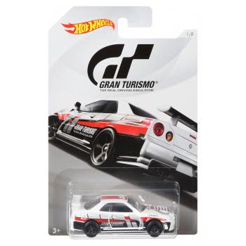 Mattel Hot Wheels Gran Tourismo Vehicles Die-Cast, 1:64 - 8 Designs FKF26 887961545661