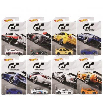 Mattel Hot Wheels Gran Tourismo Vehicles Die-Cast, 1:64 - 8 Designs FKF26 887961545661