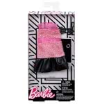 Mattel Barbie Fashion Night Dresses, Pink And Black Night Dress FND47 / FKT26 887961551259