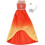 Mattel Barbie Fashion Βραδινά Σύνολα, Πορτοκαλί Και Κίτρινο Φόρεμα FND47 / FKT25 887961551501