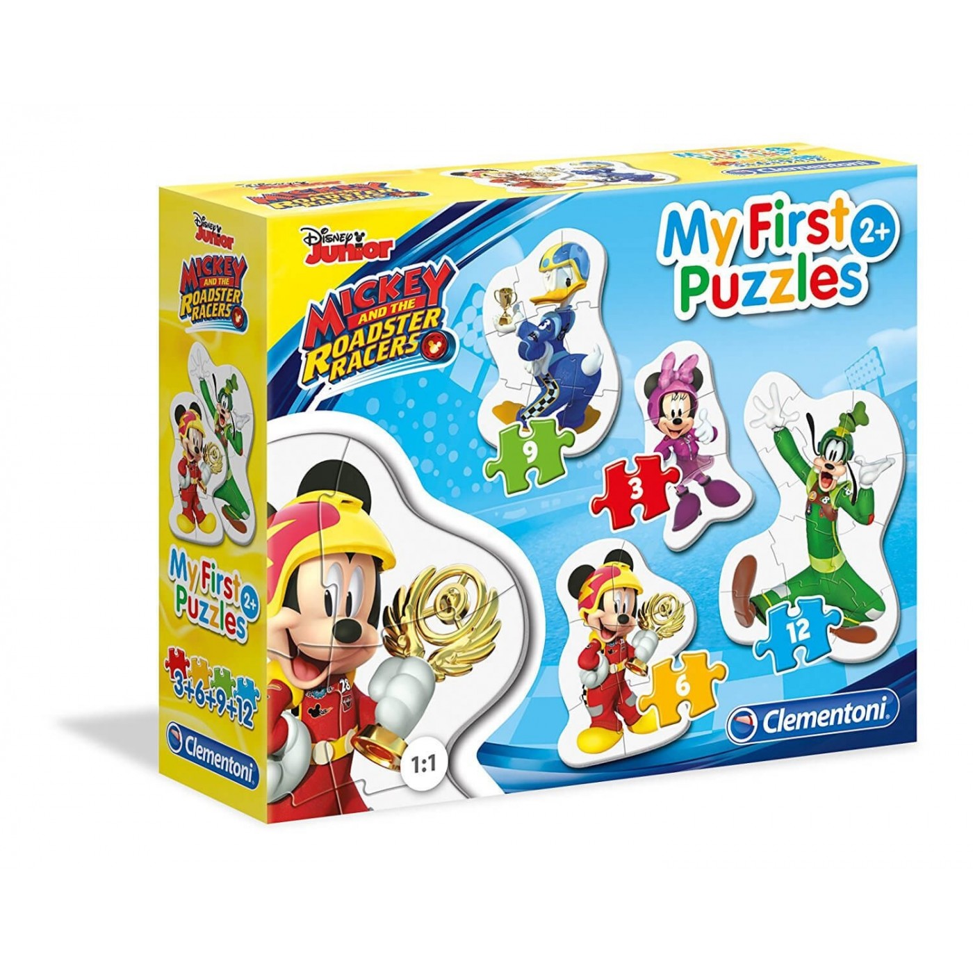 Clementoni Mickey And The Roadster Racers My First Puzzles: Kids Puzzle ...