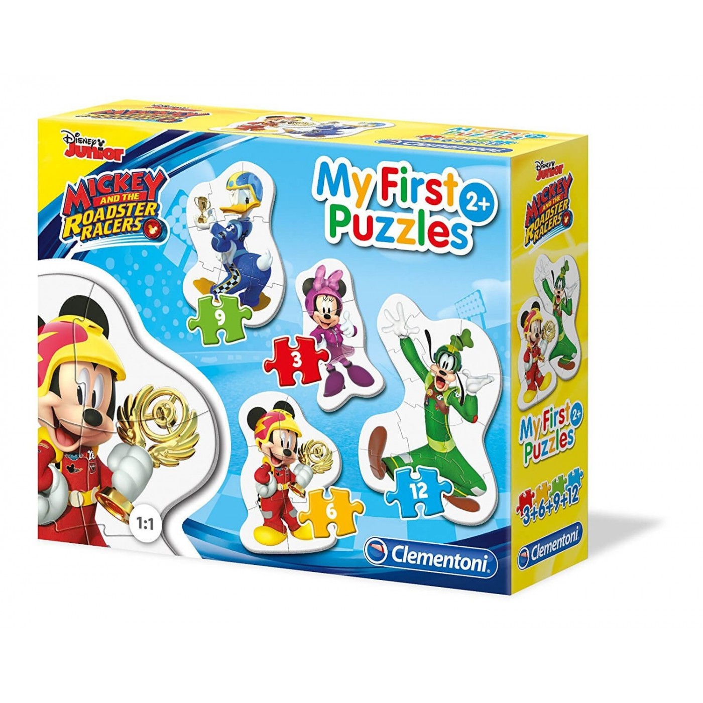 Clementoni Mickey And The Roadster Racers My First Puzzles: Kids Puzzle ...