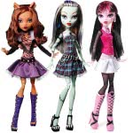 Mattel Monster High - Βασικοί Χαρακτήρες Μεγάλης Κλίμακας Σε 3 Σχέδια DHC44 887961207705