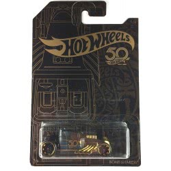 Mattel Hot Wheels Anniversary Venicles Black-Gold - 6 Designs FRN33 887961631708