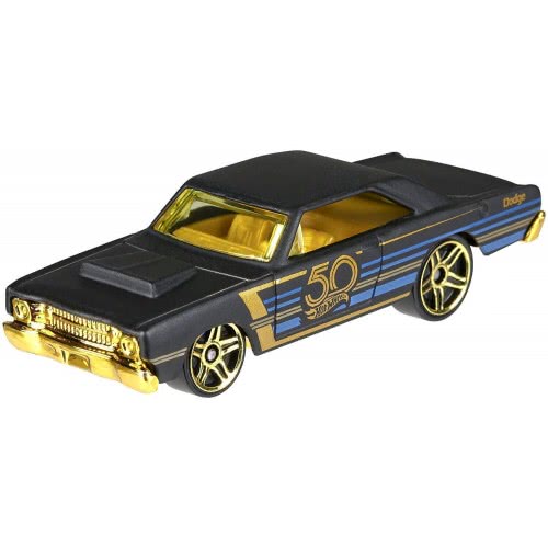 Mattel Hot Wheels Επετειακά Αυτοκινητάκια Black-Gold - 6 Σχέδια FRN33 887961631708