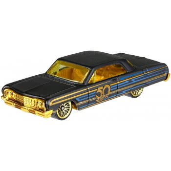 Mattel Hot Wheels Anniversary Venicles Black-Gold - 6 Designs FRN33 887961631708