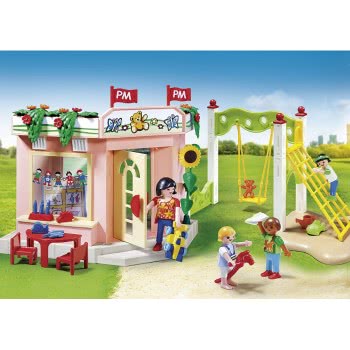 Playmobil Παιδικός Σταθμός Με Παιδική Χαρά 5634 4008789056344