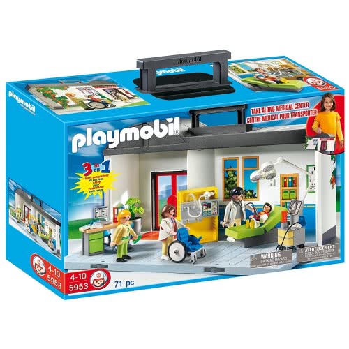 Playmobil Βαλιτσάκι Νοσοκομείο 5953 4008789059536