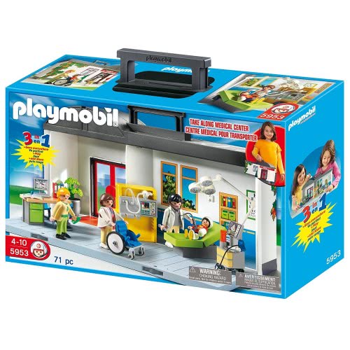 Playmobil Take Along Hospital 5953 4008789059536