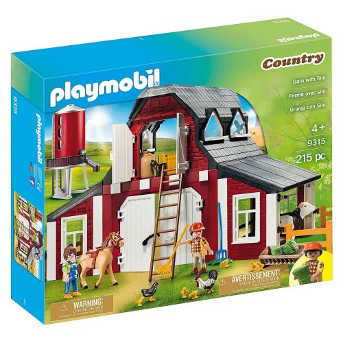 Playmobil Barn With Silo 9315 4008789093158