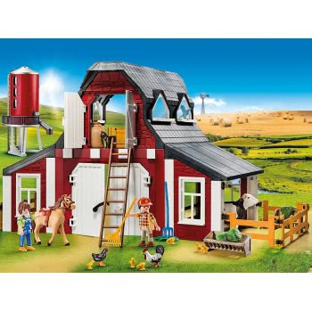 Playmobil Barn With Silo 9315 4008789093158