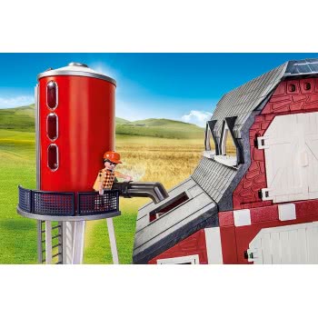Playmobil Barn With Silo 9315 4008789093158