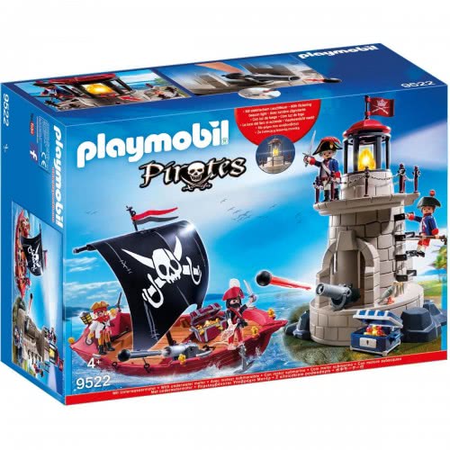 Playmobil Πειρατικό Καράβι Και Φάρος 9522 4008789095220