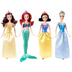 Mattel Disney Παραμυθένιες Πριγκίπισσες (4 Σχέδια) X2792 746775118037