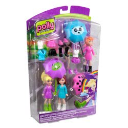 Mattel Polly Και Φίλοι Με Αξεσουάρ (2 Σχέδια) X1452 / ASST 746775109271