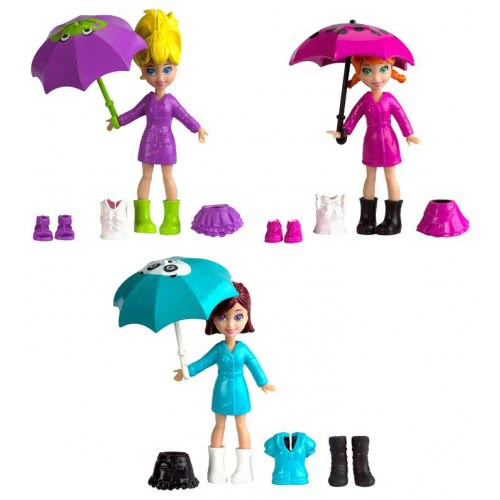 Mattel Polly Και Φίλοι Με Αξεσουάρ (2 Σχέδια) X1452 / ASST 746775109271