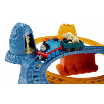 Mattel Τόμας Σιδηρόδρομος Περιπέτεια Με Τους Δεινόσαυρους CDV09 887961049619