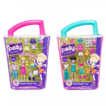 Mattel Polly Μοδάτη Τσαντούλα (3 Σχέδια) T7087 / ASST 027084926101