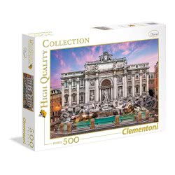 Clementoni Puzzle High Quality Collection Trevi Fountain 500 Pcs 1220-35047 8005125350476