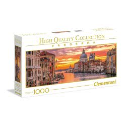 Clementoni Puzzle Panorama High Quality Collection The Grand Canal Venice 1000 Pcs 1220-39426 8005125394265